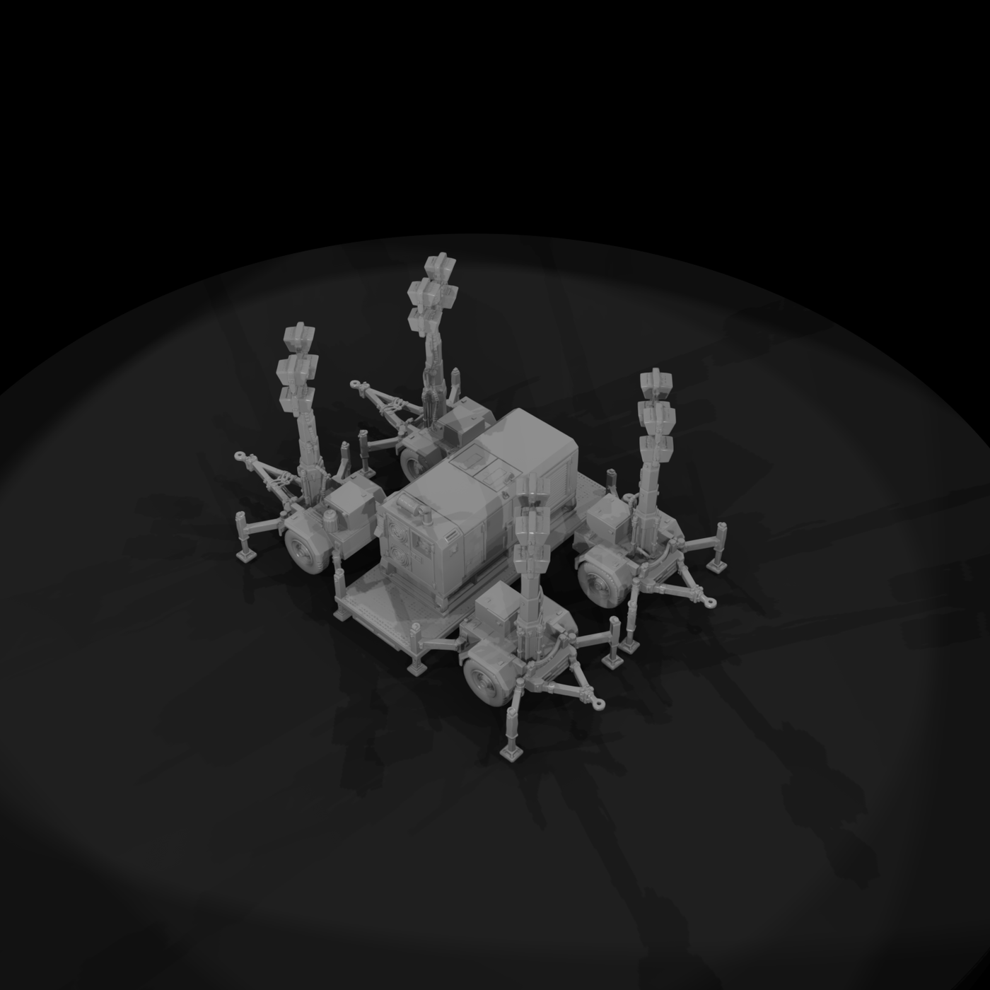 Mil 263 Modern Desert Light Set Array