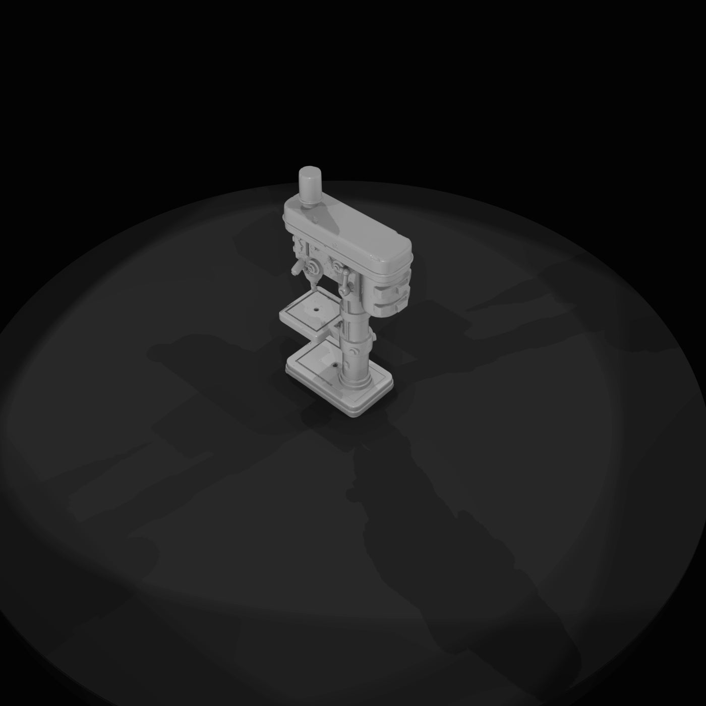 miniature-drill-press-scale-model