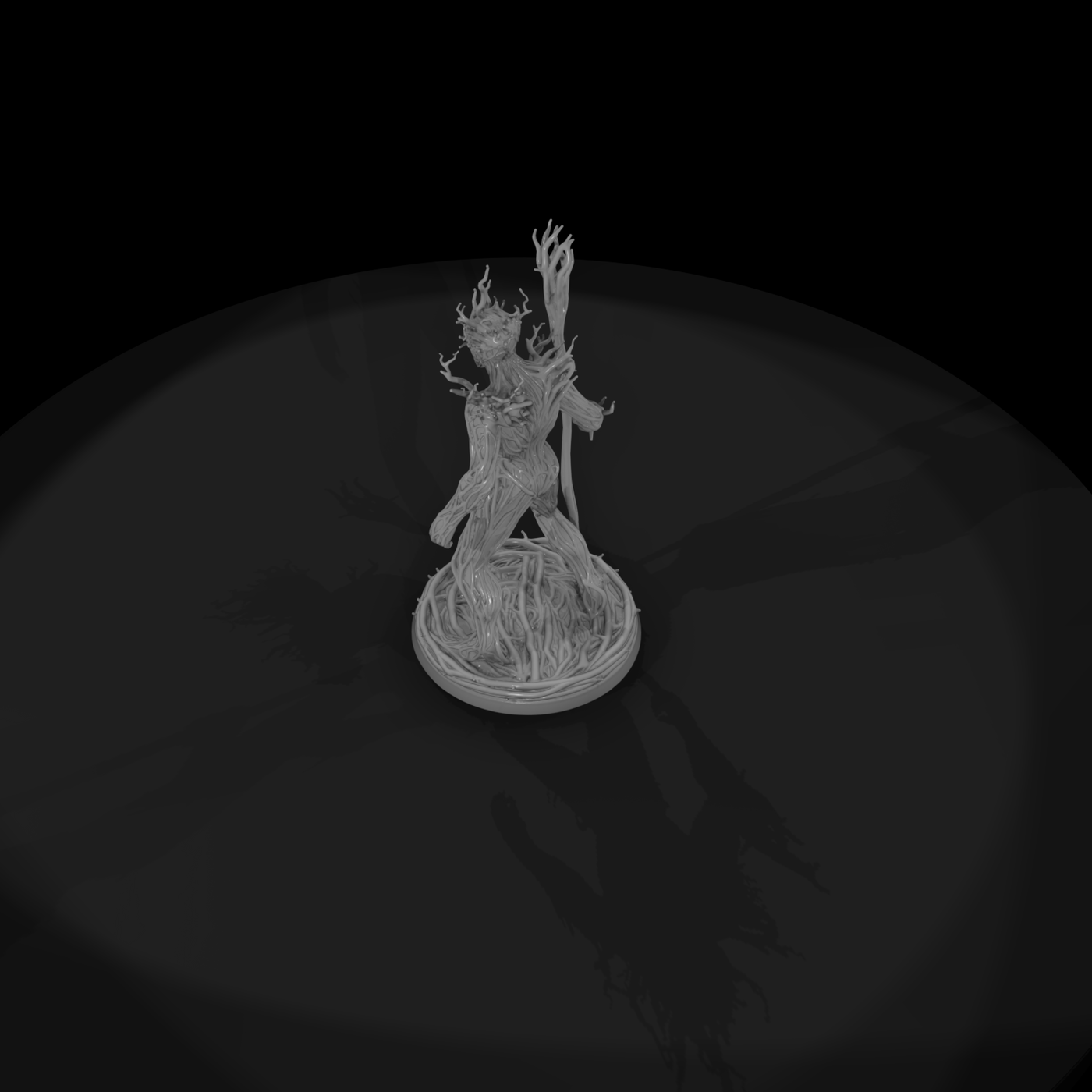 Thorn Ent Warrior — Stylized Treefolk