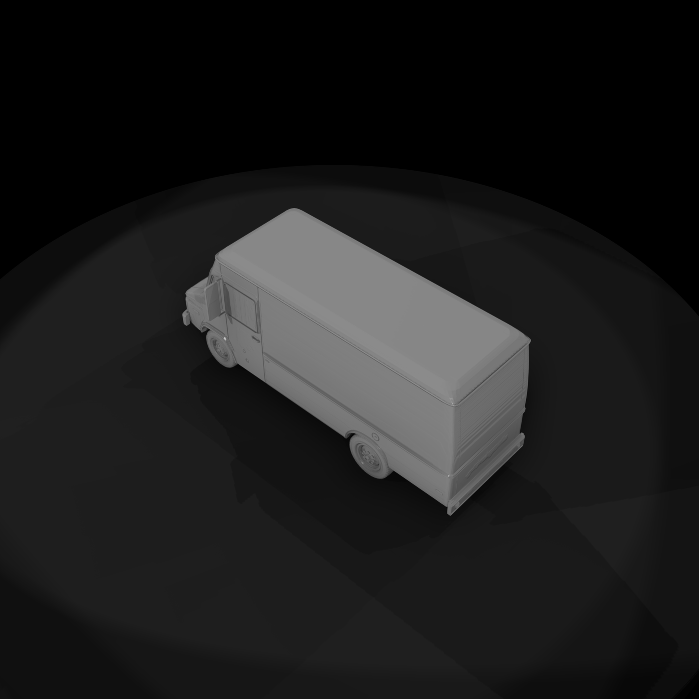 Step Van Cargo Truck & Layouts