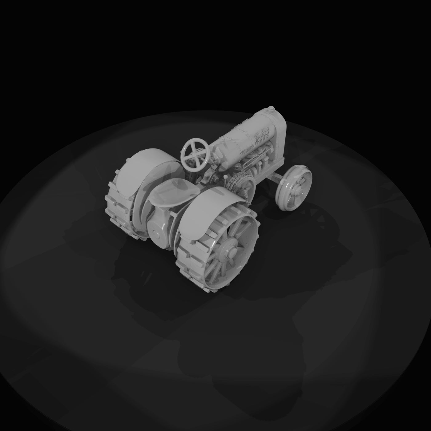 tractor-antique-early-20th-century