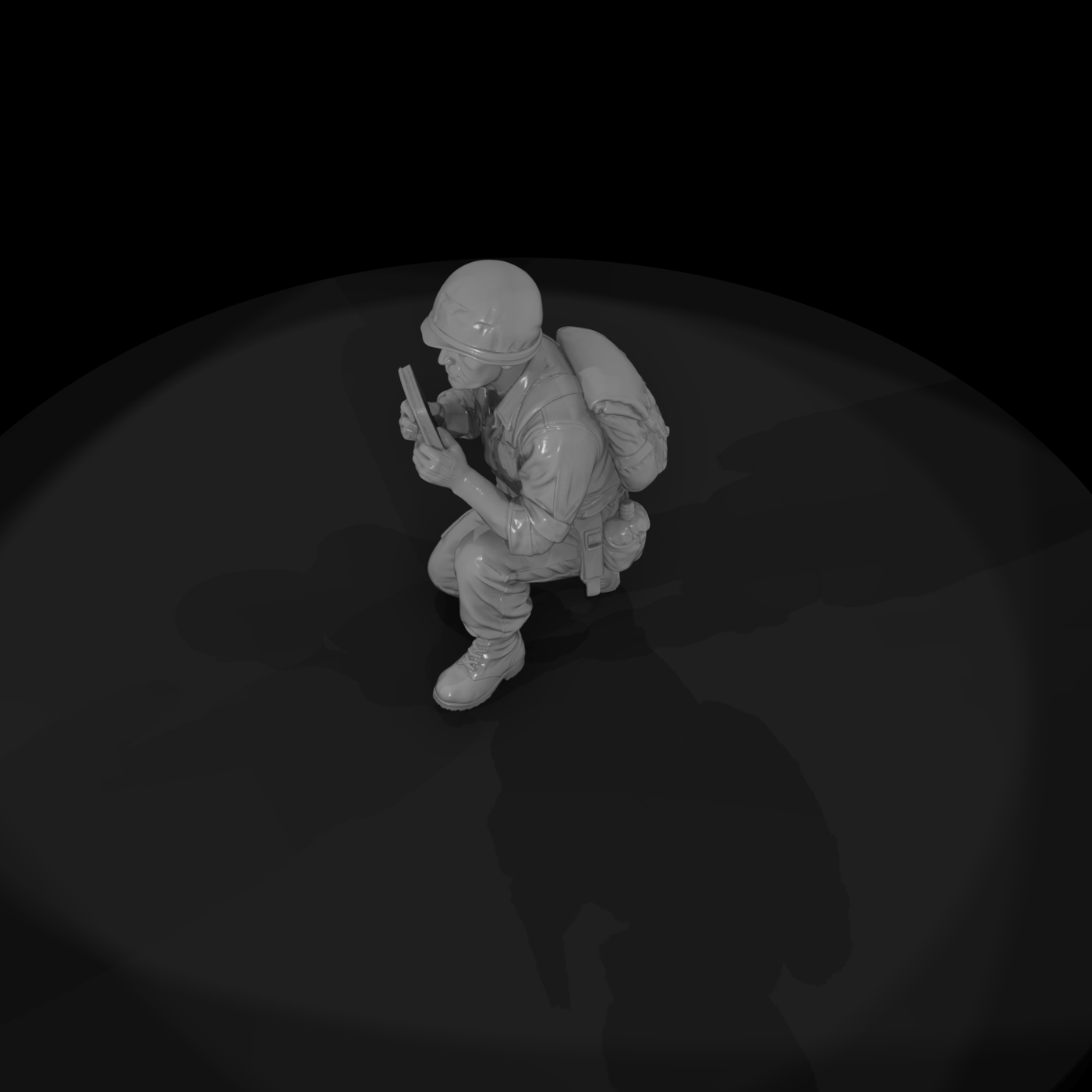 Vn Army 014 Vietnam U S Army Platoon Leader Figure