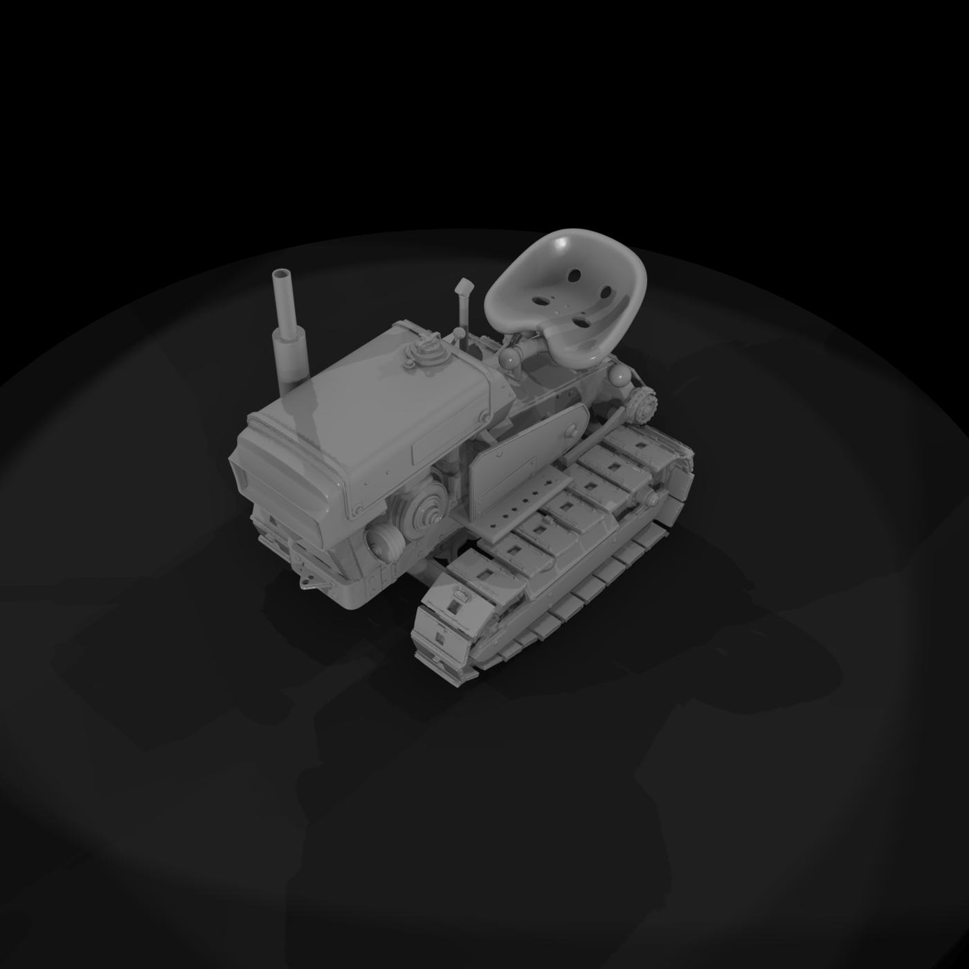 Crawler Tractor — Tracked Farm