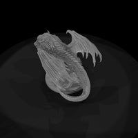 detailed-winged-lion-dragon-manticore-3d-miniature — thumbnail 6