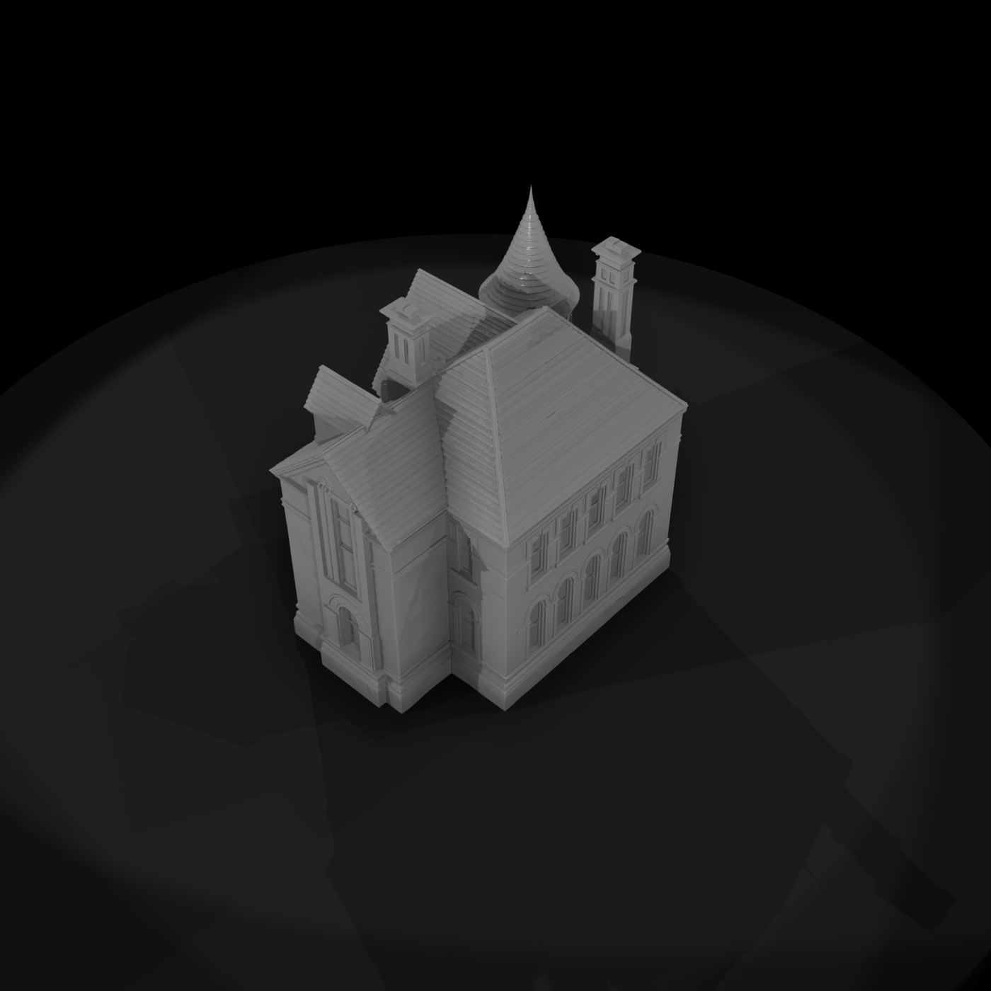 Victorian Gothic Mansion
