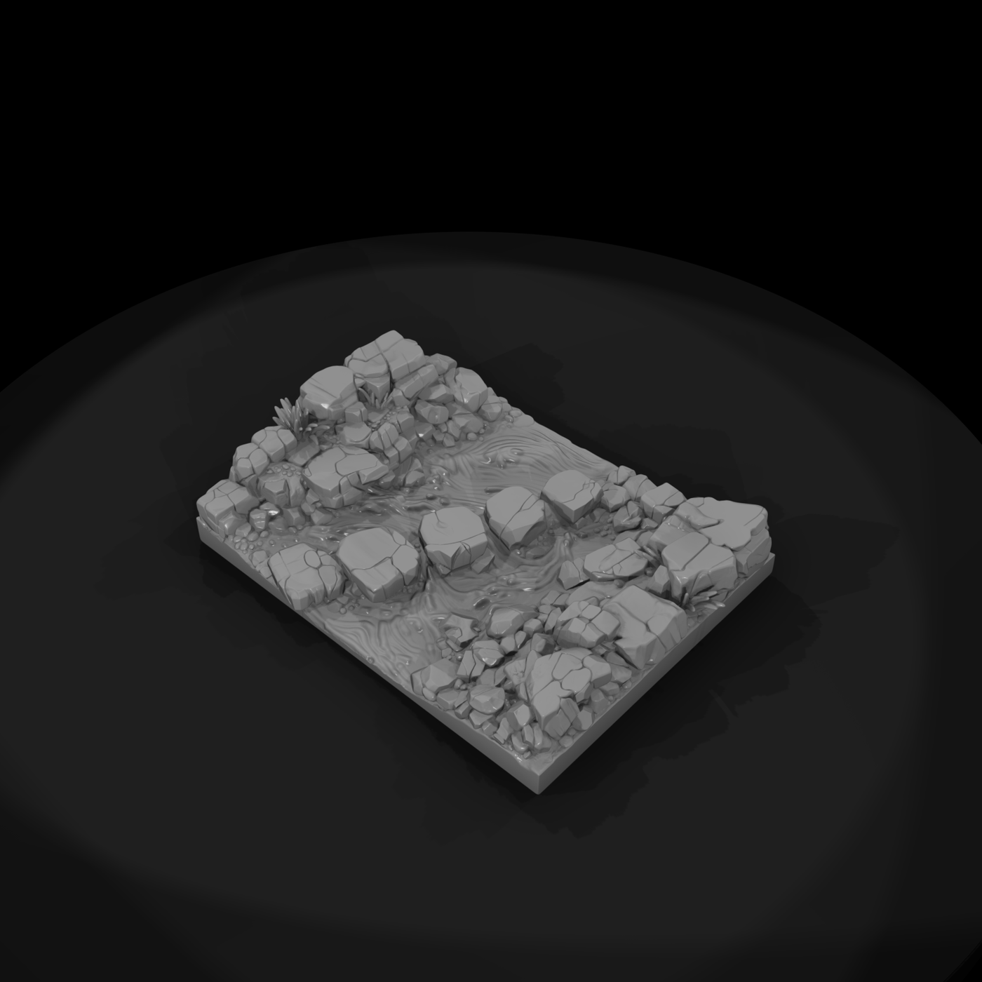 Rocky Stream Stepping-Stone Ford