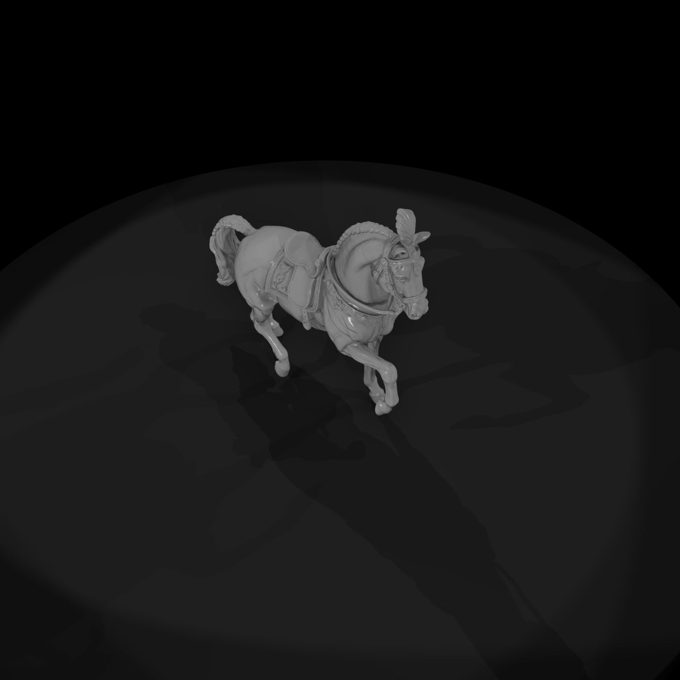 cir-126-animal-prancing-white-horse
