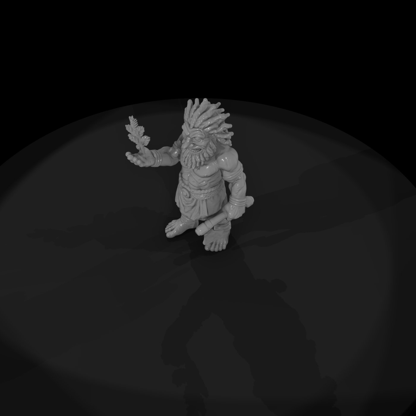 Myth 0382 Mythology Humbaba Miniature Figure