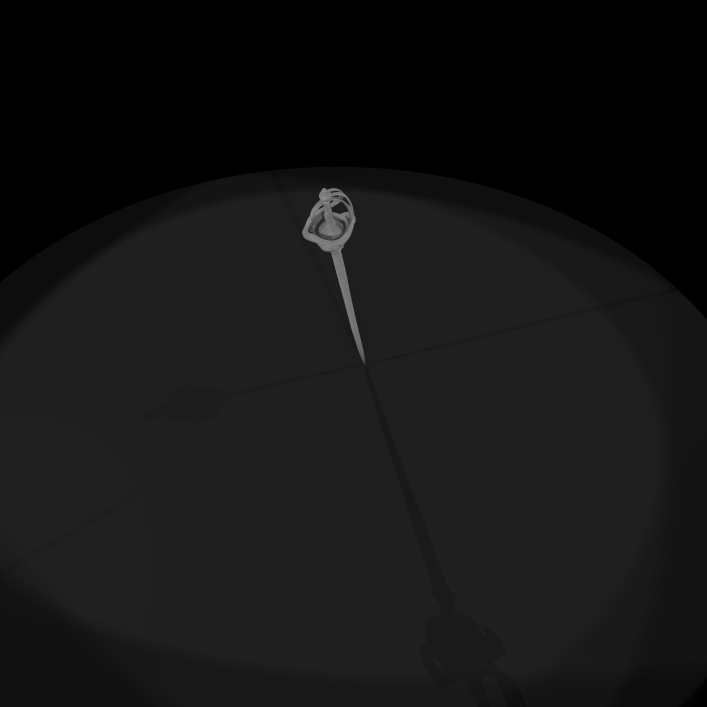 Ornate Swept-Hilt Rapier