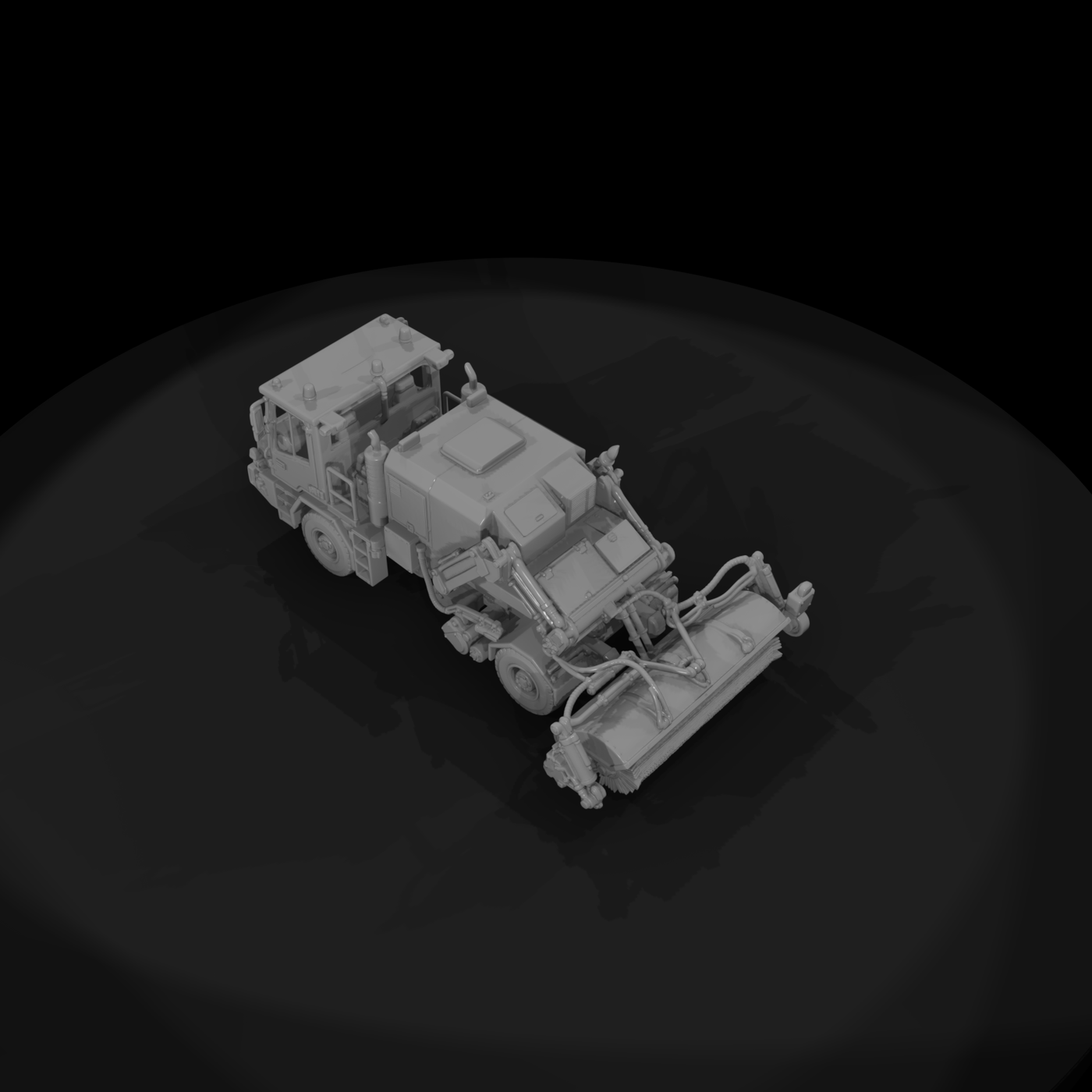 Air 080 Gse Fod Sweeper Vehicle