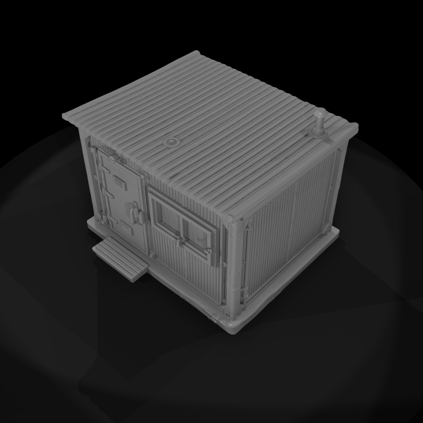 Mil 223 1980S Cold War Guard Shack