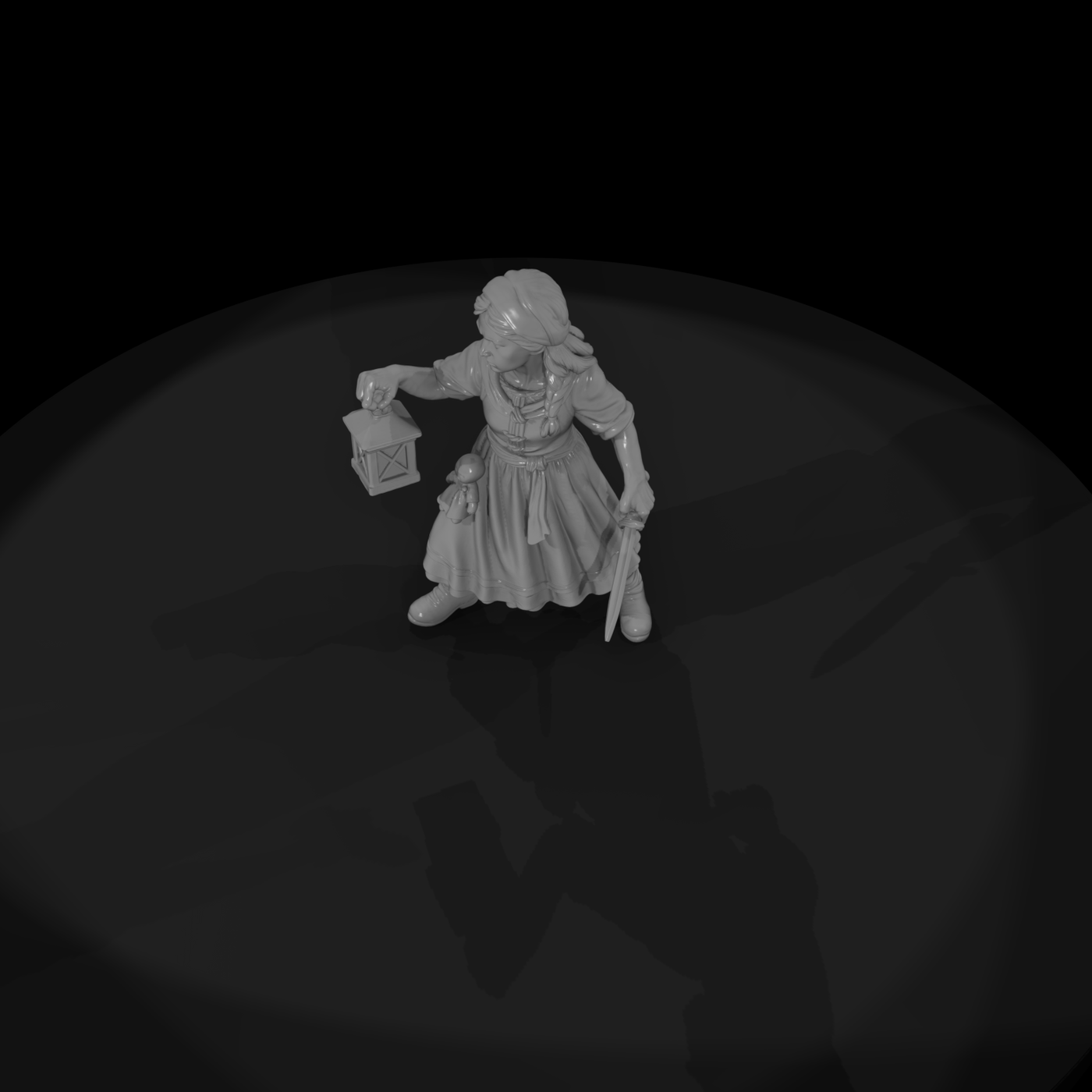 Myth 0485 Mythology Vasilisa Miniature Figure