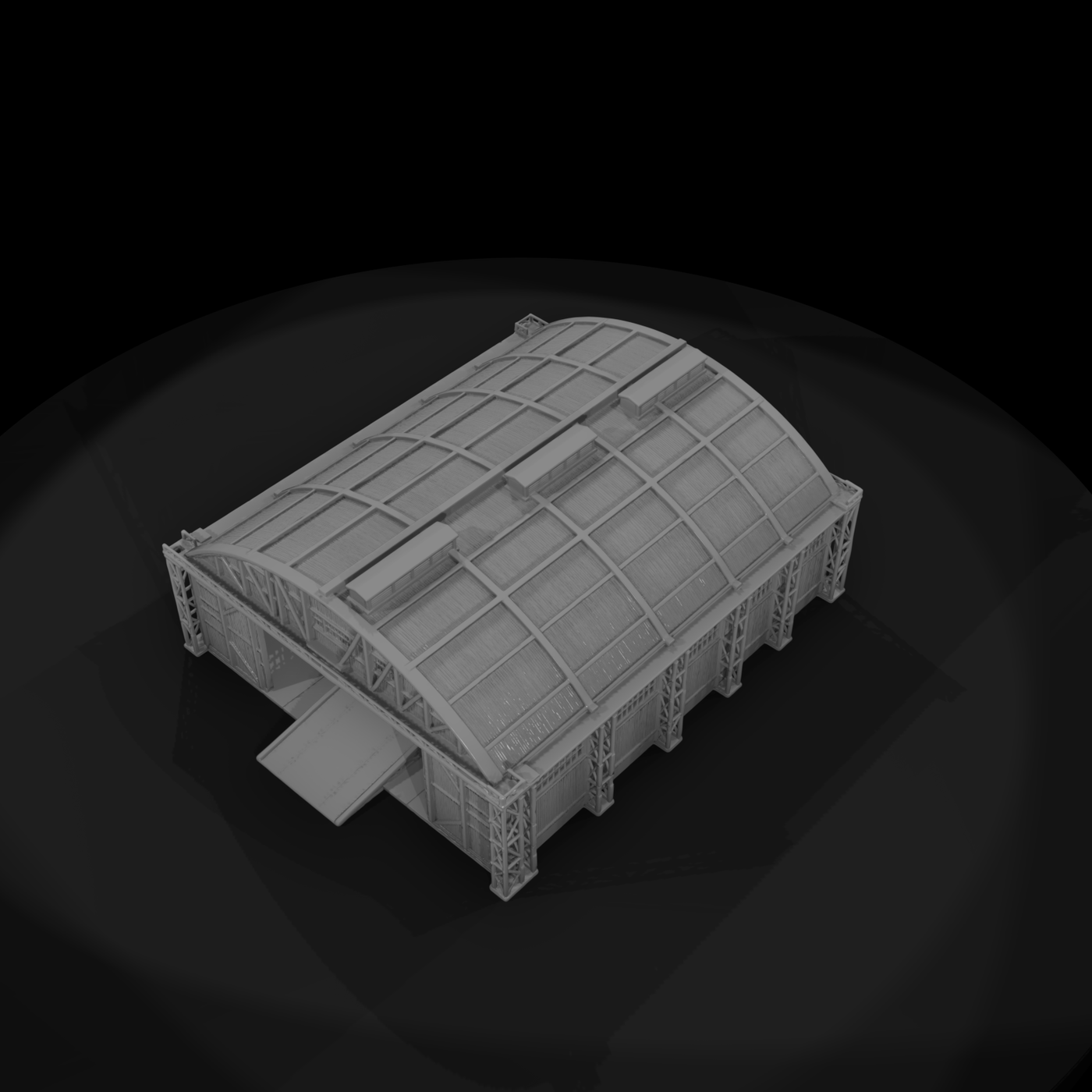 Mil 091 Ww2 Pacific Seaplane Hangar
