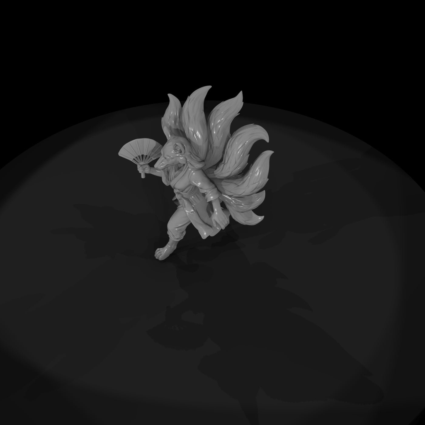myth-0466-mythology-nine-tailed-fox-miniature-figu