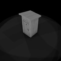 ho-scale-rustic-outhouse-door-panel-with-heart-cutout-383917 — thumbnail 6