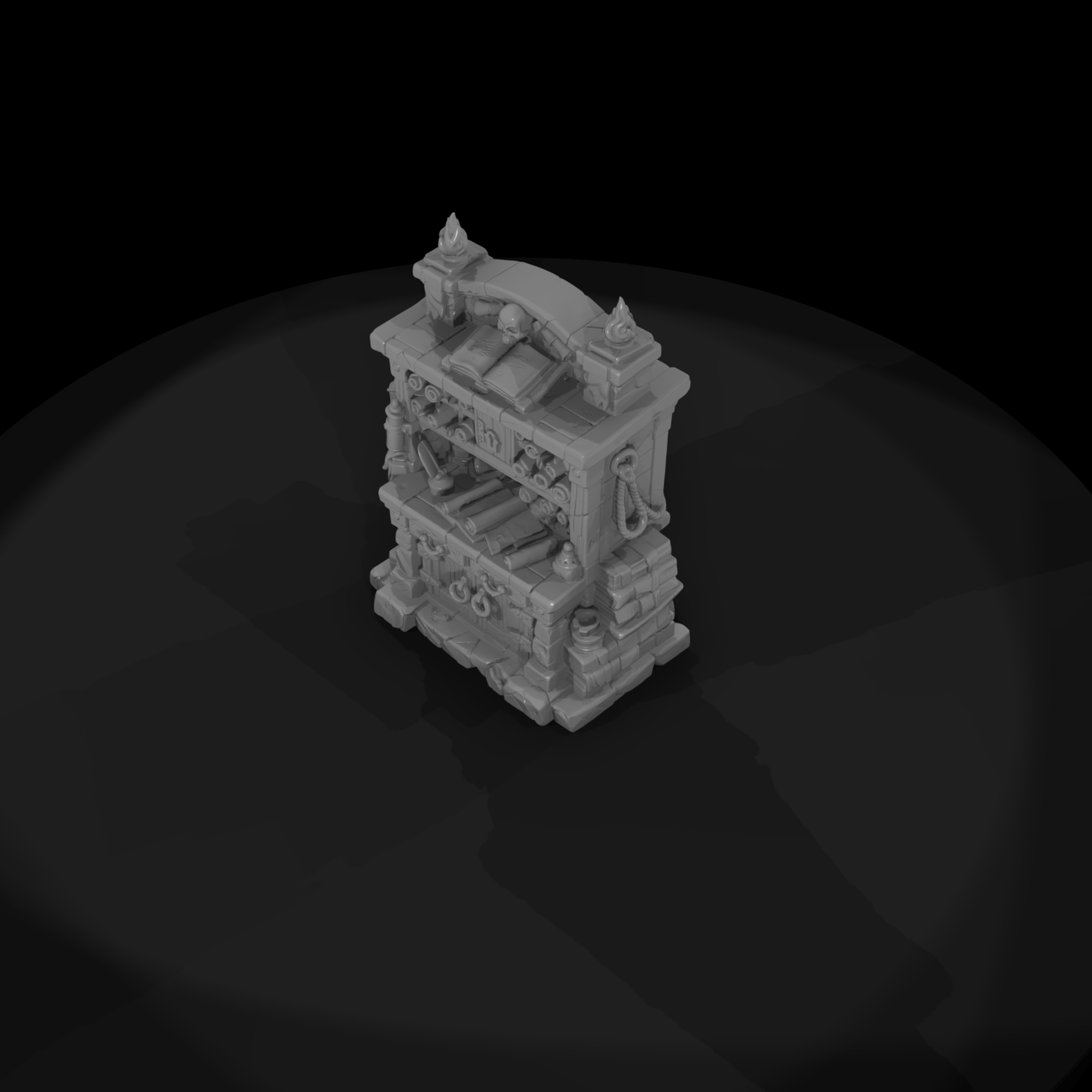Hitem2 Scroll Cabinet