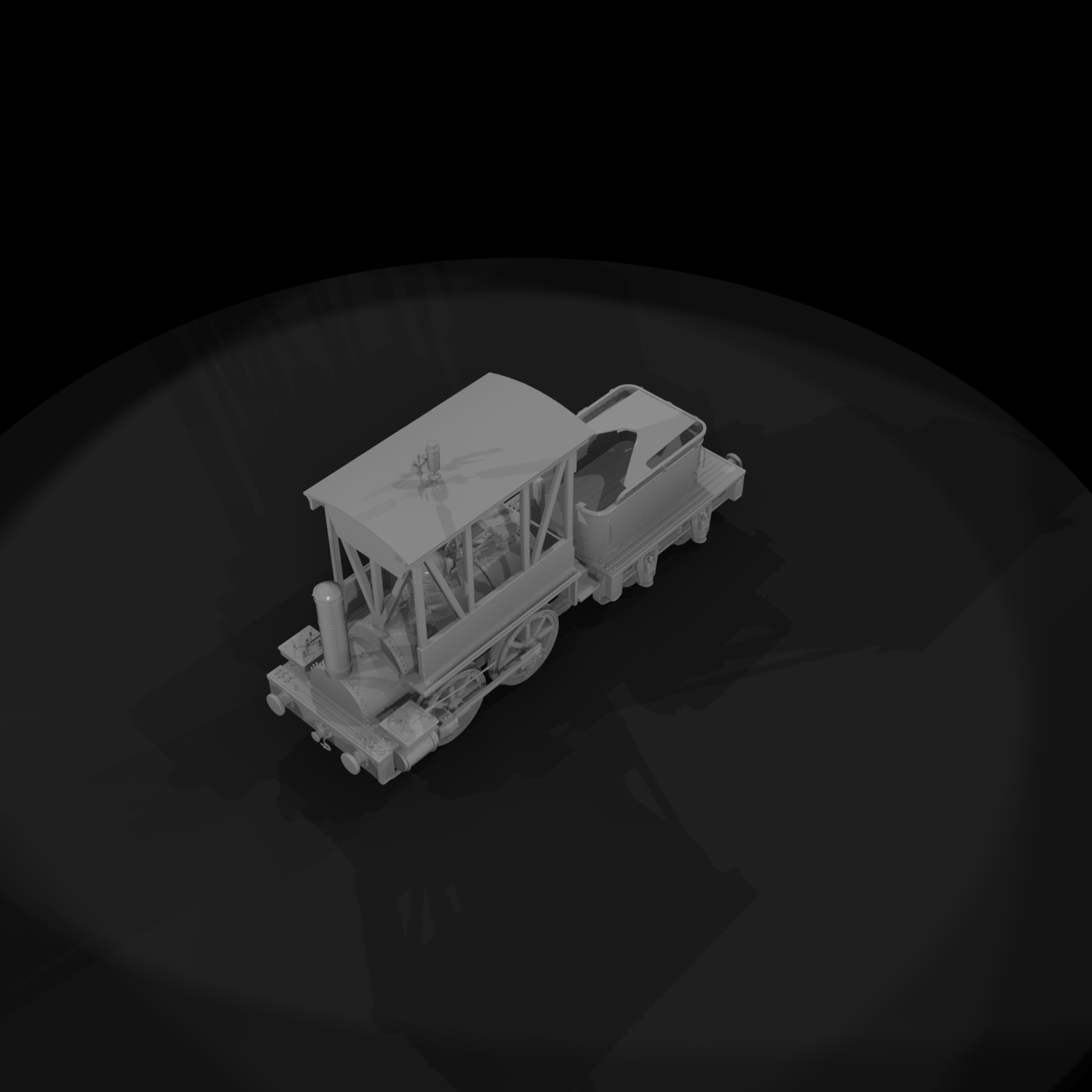 1830s Steam Locomotive