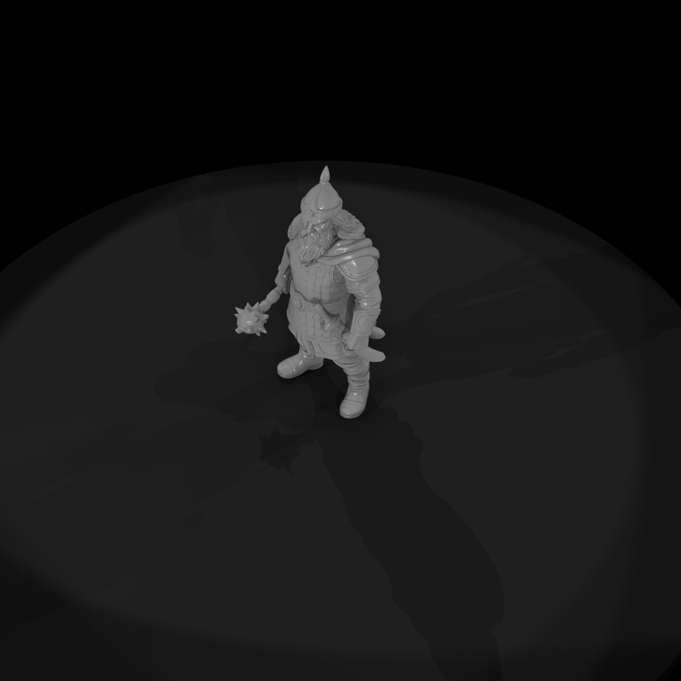 Myth 0391 Mythology Rostam Miniature Figure