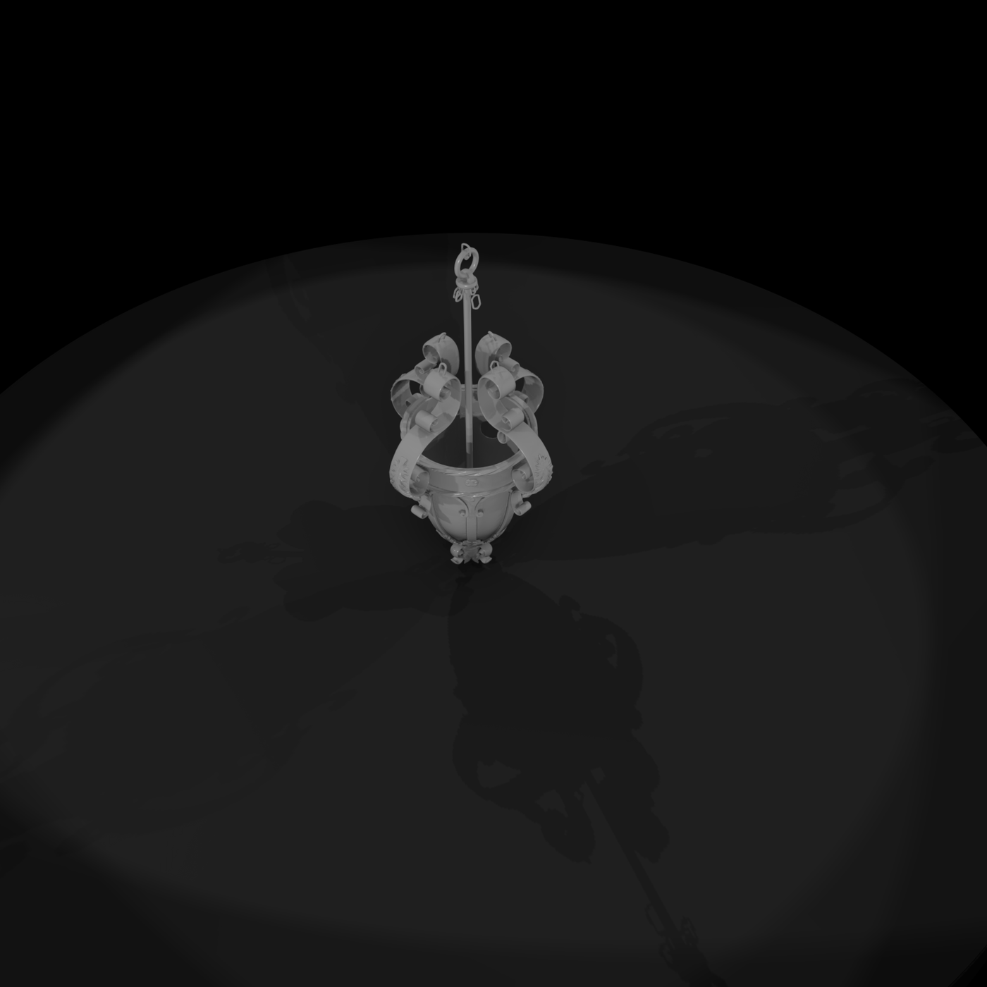 Baroque Pendant Chandelier