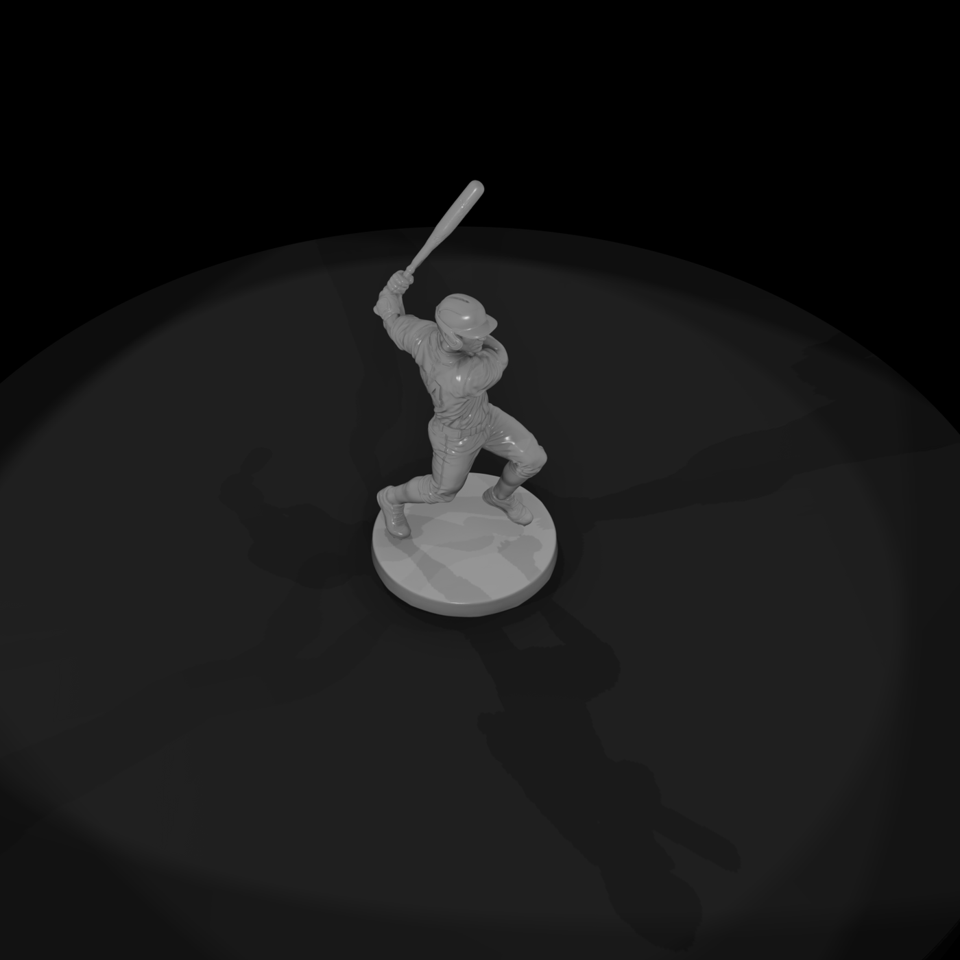 Poparc 0282 Baseball Power Slugger Alternate Pose