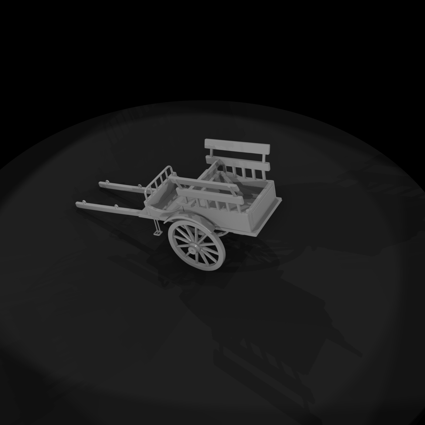 20260612 Wooden Two Wheeled Cart F8Cdb0F4D5
