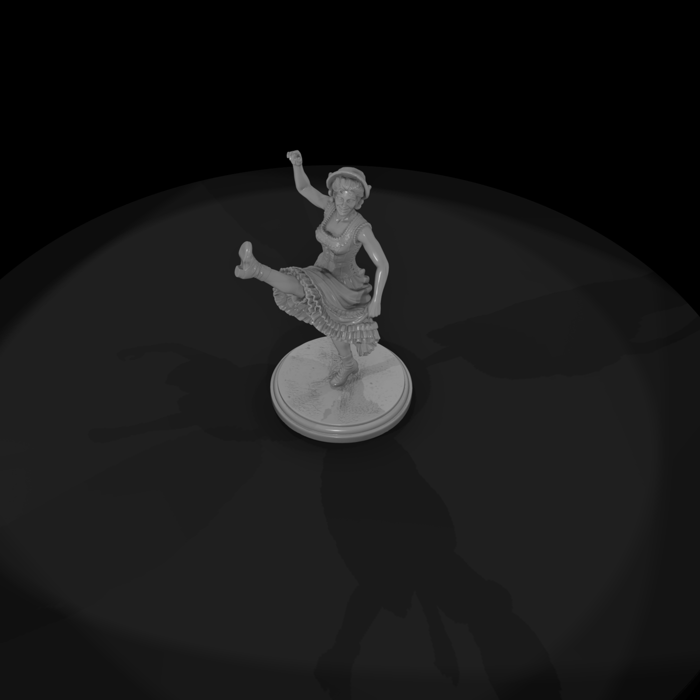 Ww 0221 Townsfolk Can Can Dancer