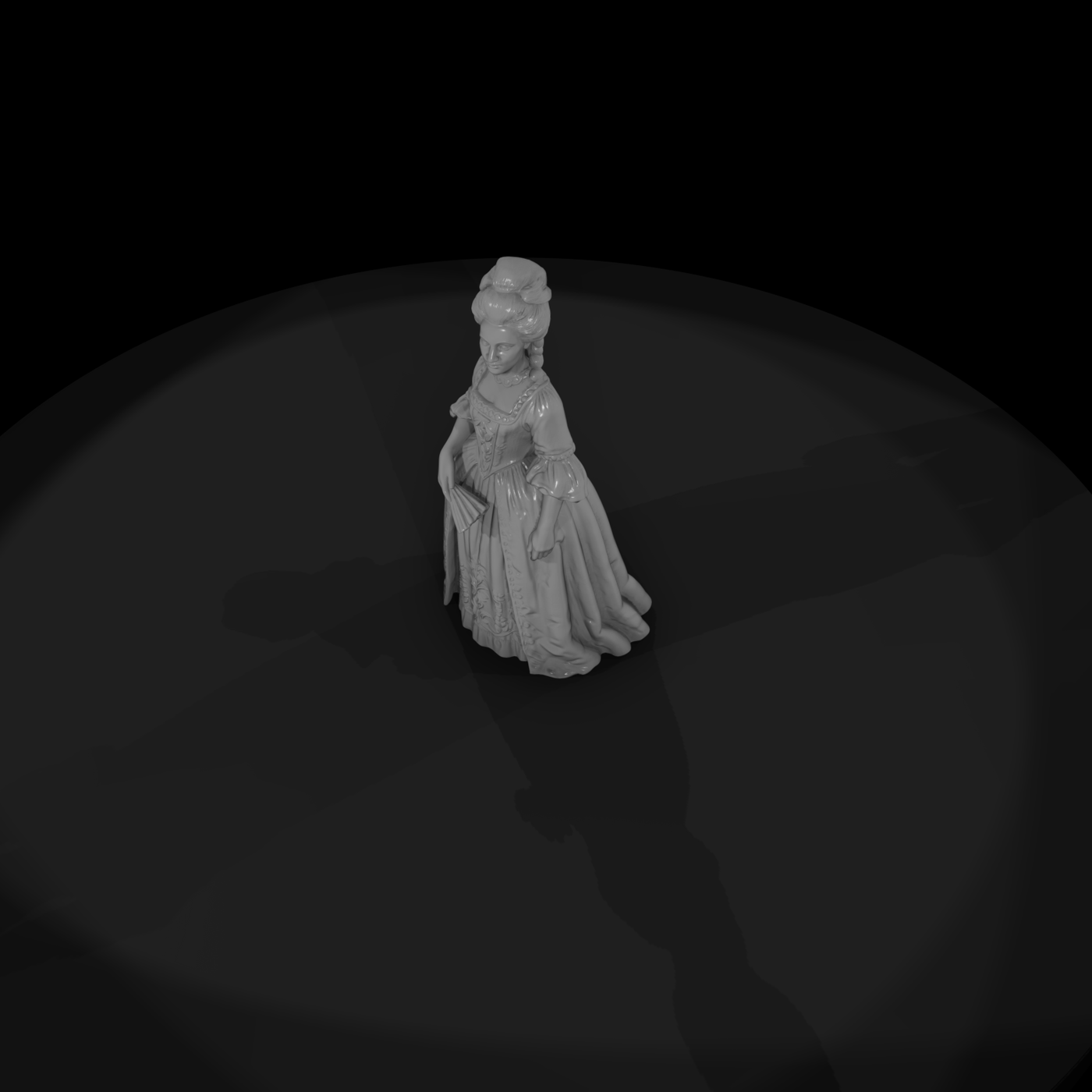 Hist 0198 Historical Marie Antoinette Miniature Fi