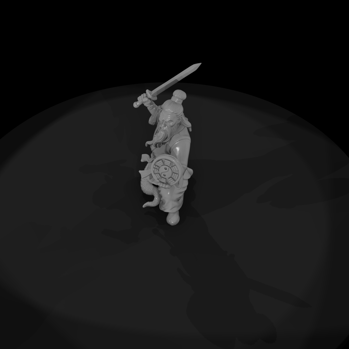 Myth 0451 Mythology Fuxi Miniature Figure