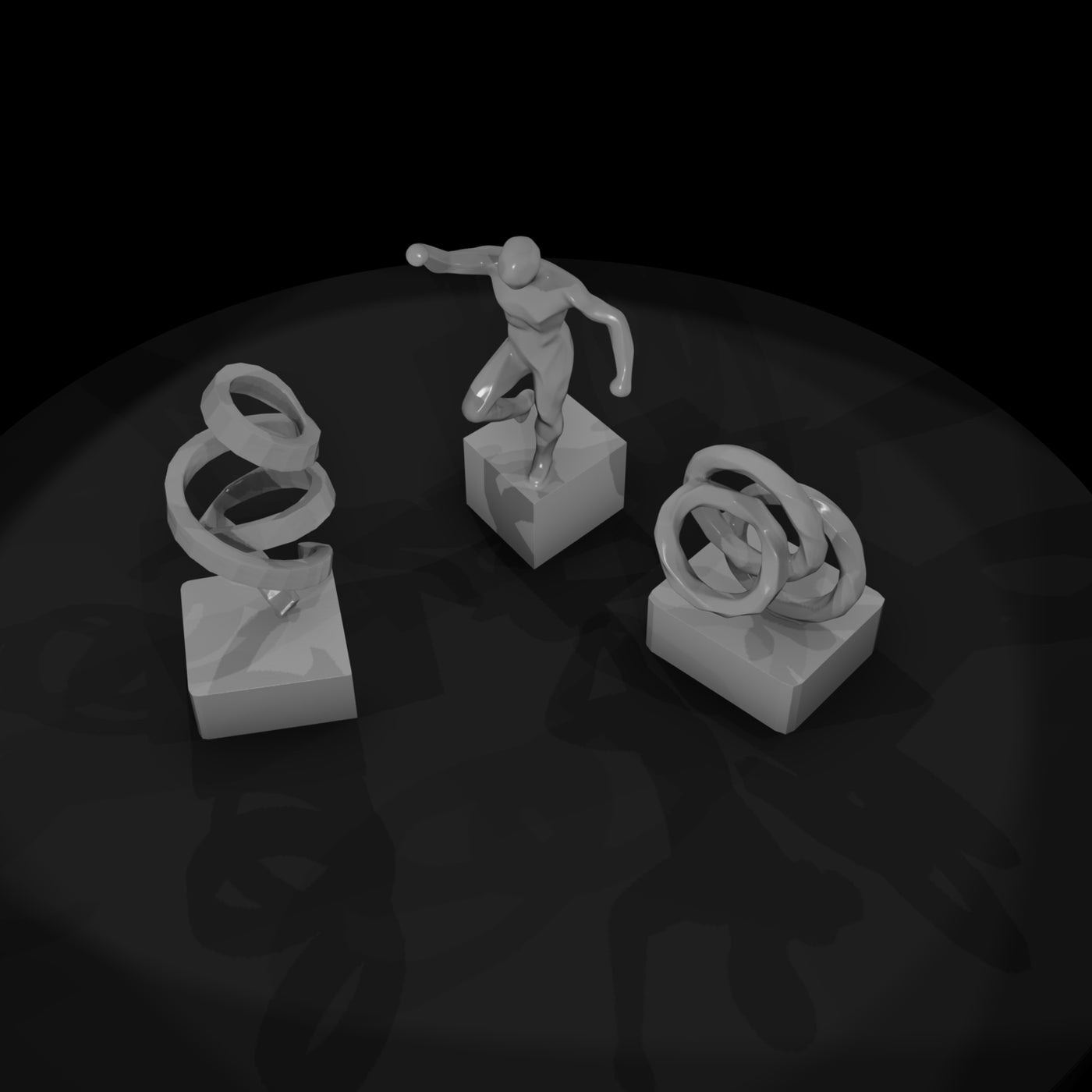 sculpture-display