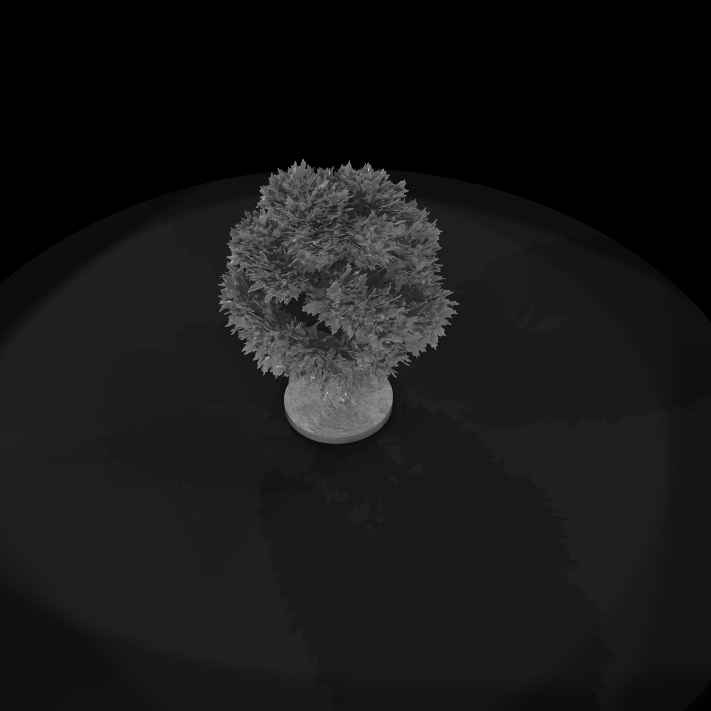 Stylized Maple Tree — Low‑Poly & Model Railway Tree