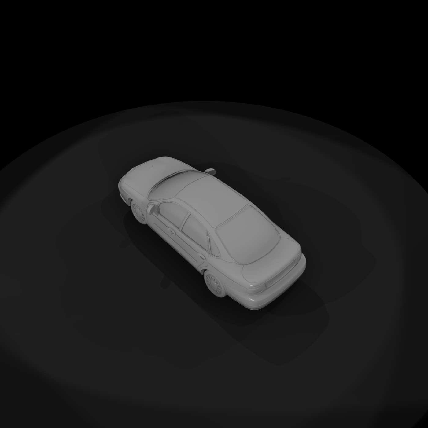 Classic 4‑Door Sedan & Railroads