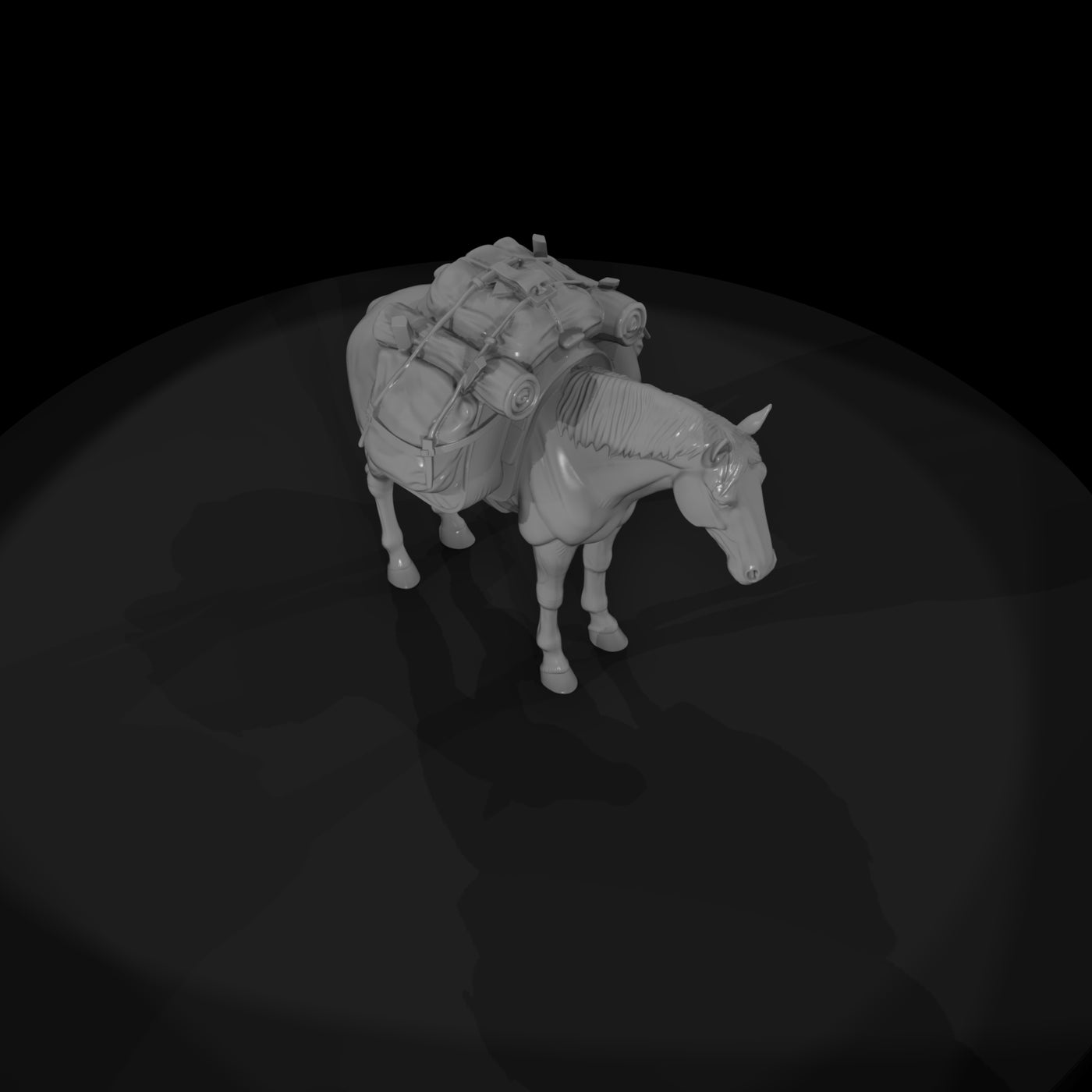 pack-horse