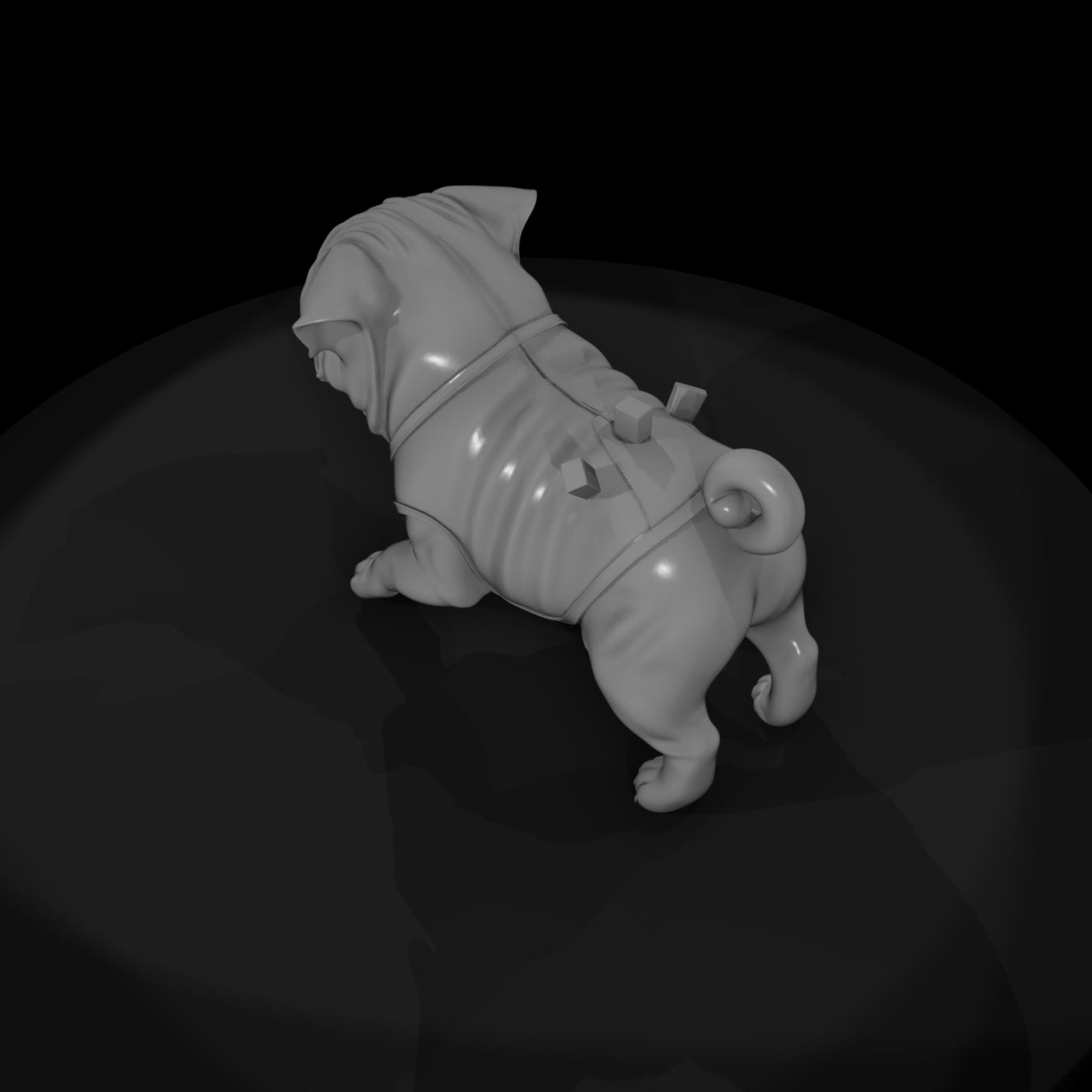 stylized-pug-dog-miniature-133328