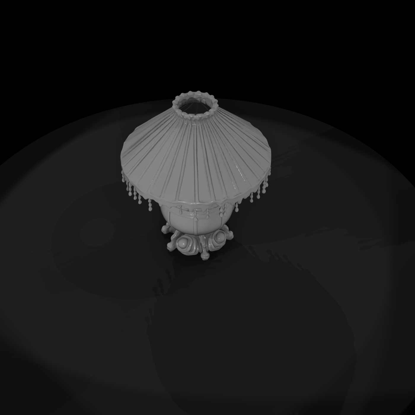 Stylized Fantasy Table Lamp — & Dollhouses
