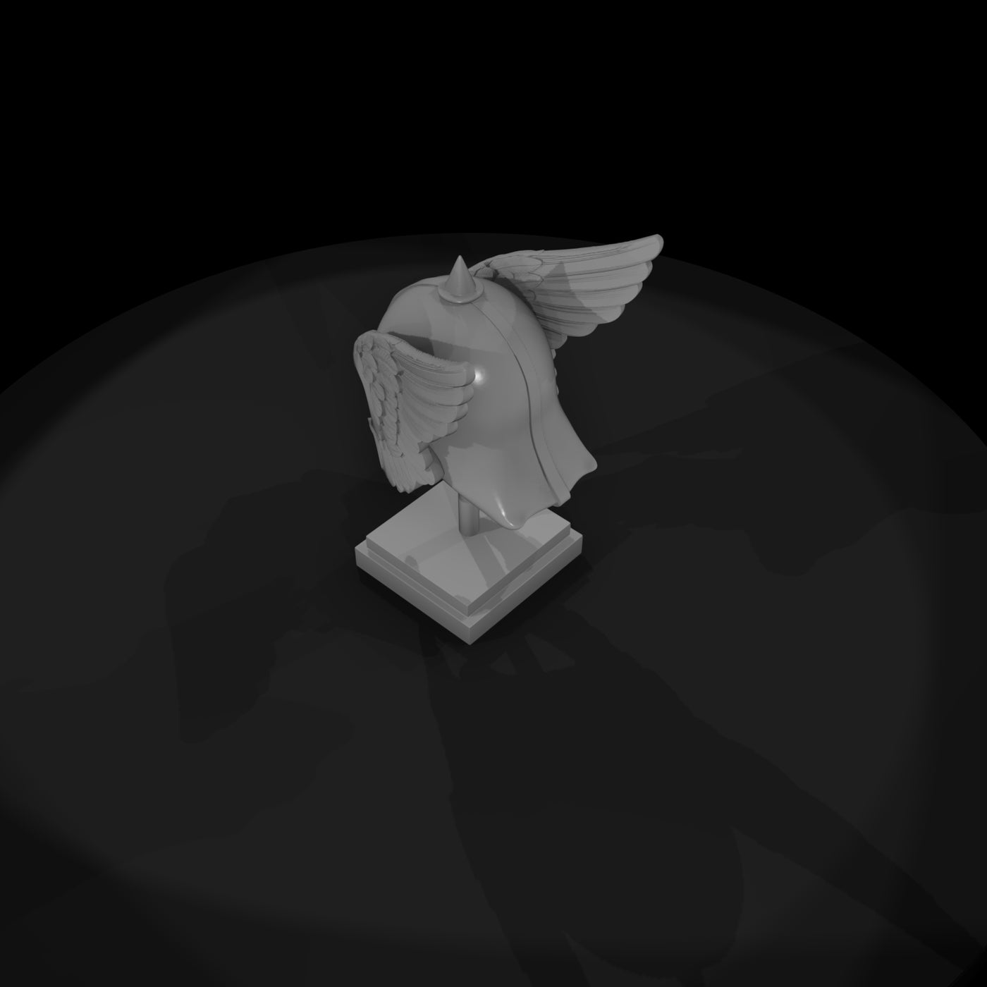 stylized-winged-viking-helmet-miniature-diorama-tabletop-065918