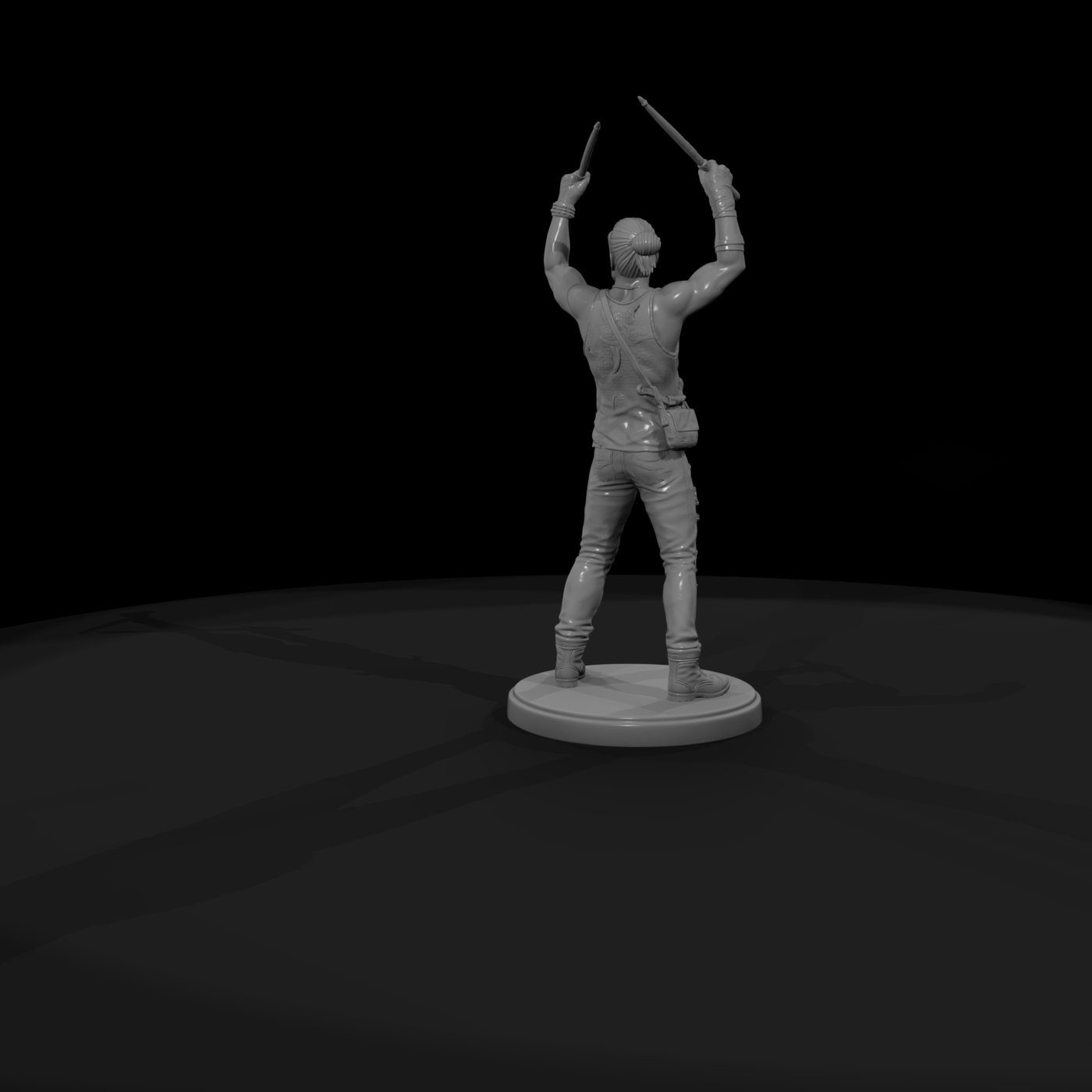Poparc 0203 Arena Drummer Alternate Pose