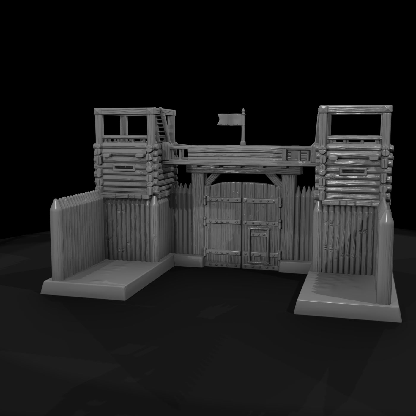 mil-042-wild-west-fort-fort-main-gate