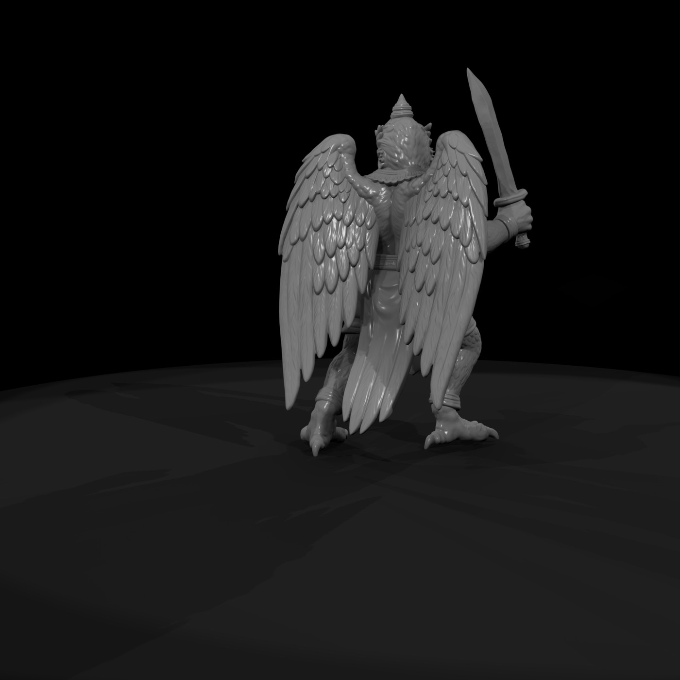 Myth 0431 Mythology Garuda Miniature Figure