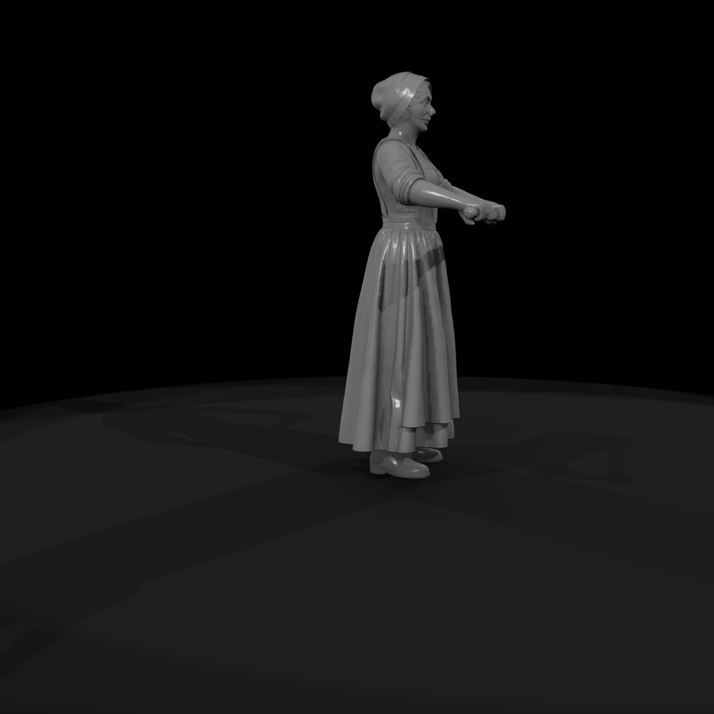 Victorian Laundry Maid — Historical