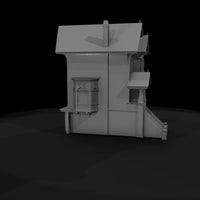 victorian-townhouse-model-ho-scale-diorama-building-048912 — thumbnail 8