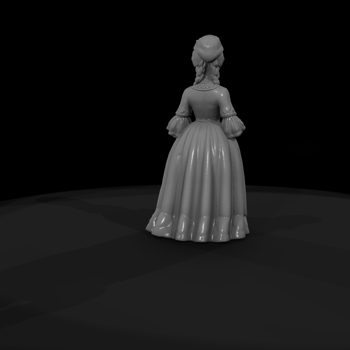 Hist 0198 Historical Marie Antoinette Miniature Fi