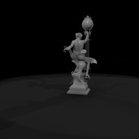 Allegorical Statue with Eagle and Globe — thumbnail 8