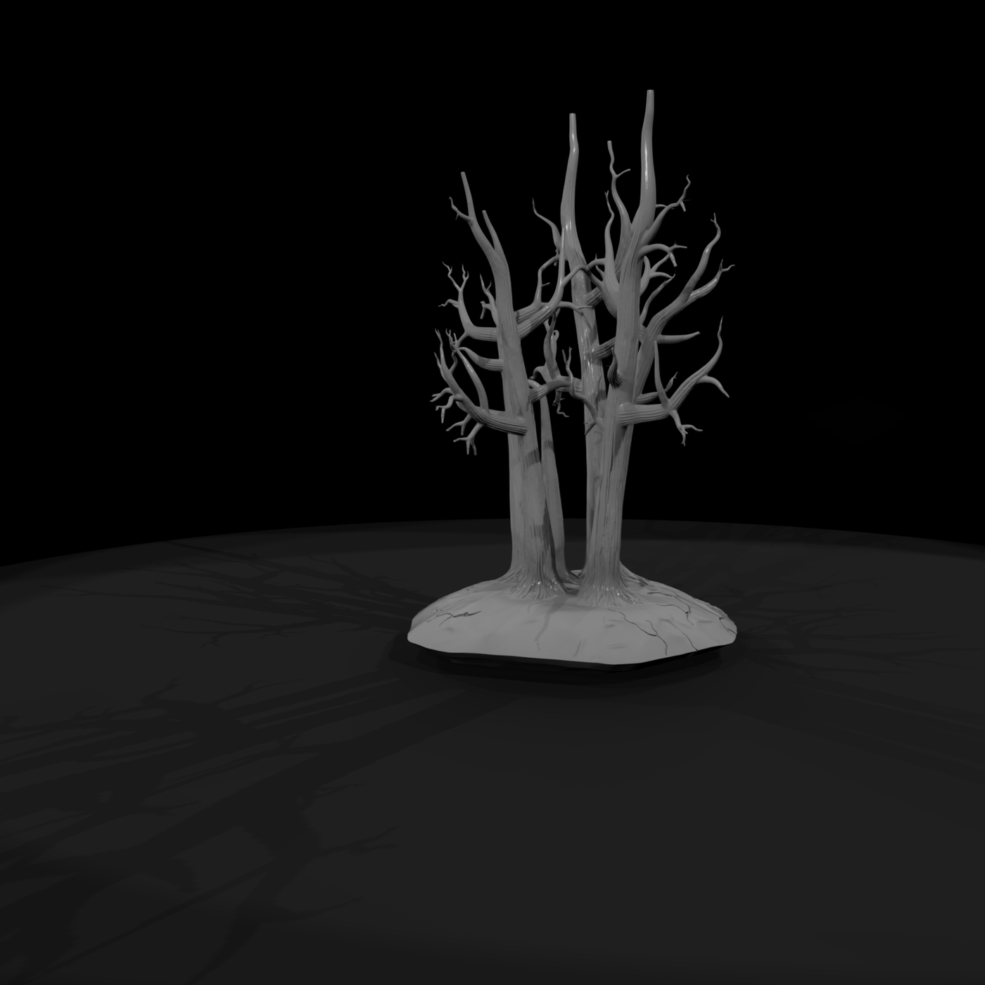 Stylized Dead Tree Cluster