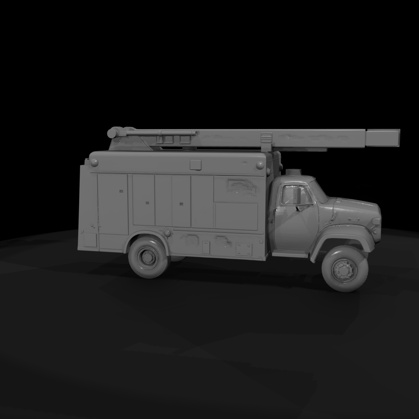 Vintage GMC Utility Boom Truck