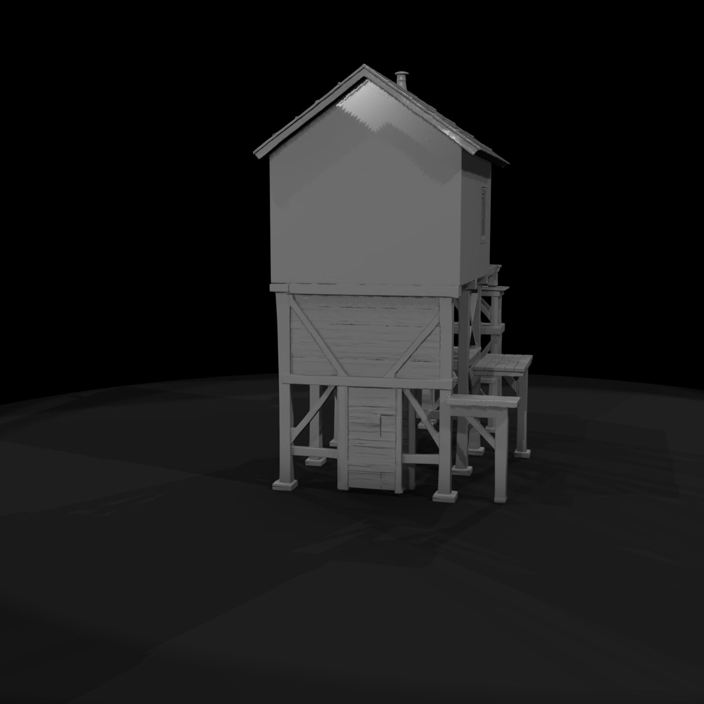 wooden-mining-shack-3d-model