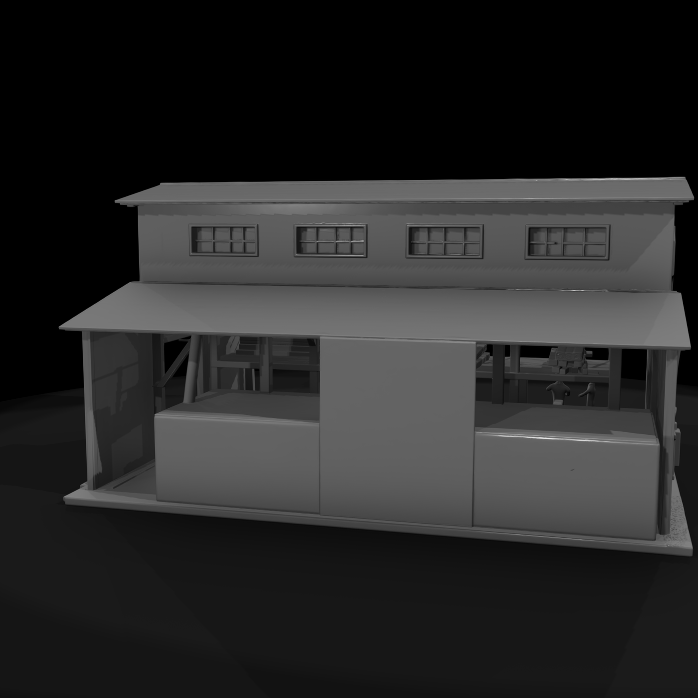 20260612 Two Story Lumber Mill Model 20C6Ca41B4