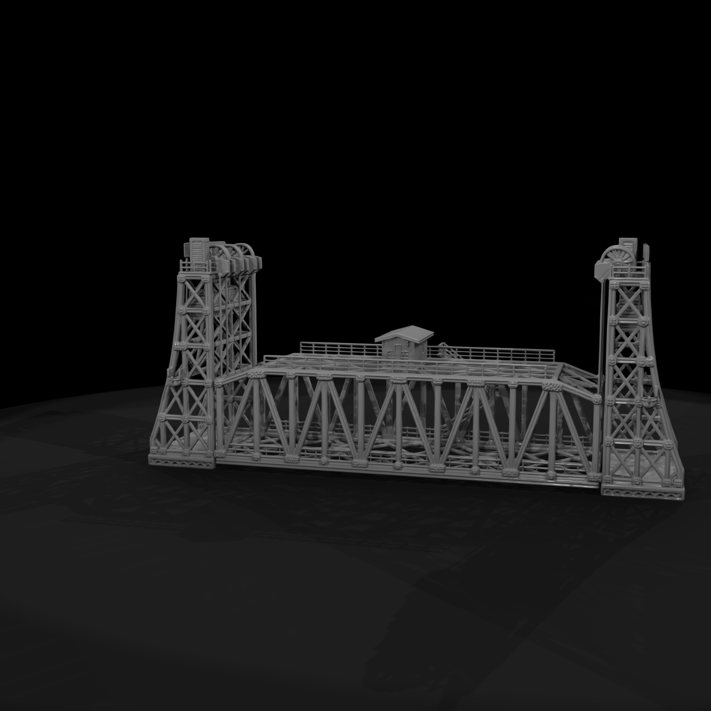 20260612 Truss Lift Bridge Model D07792Edfd