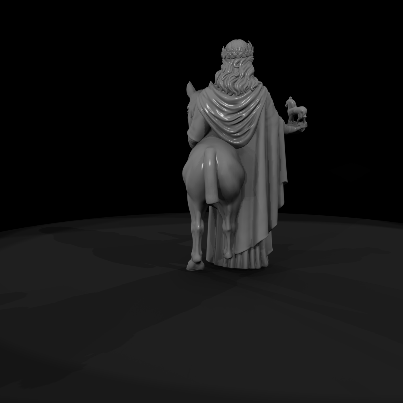Myth 0404 Mythology Epona Miniature Figure