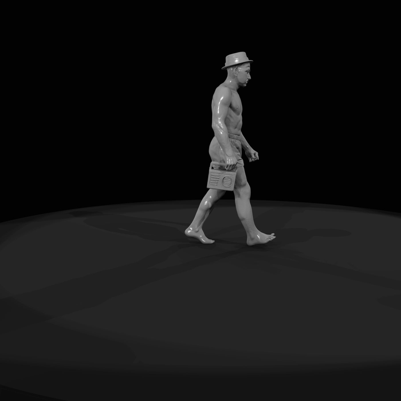 beach-figure-1950s-man-walking