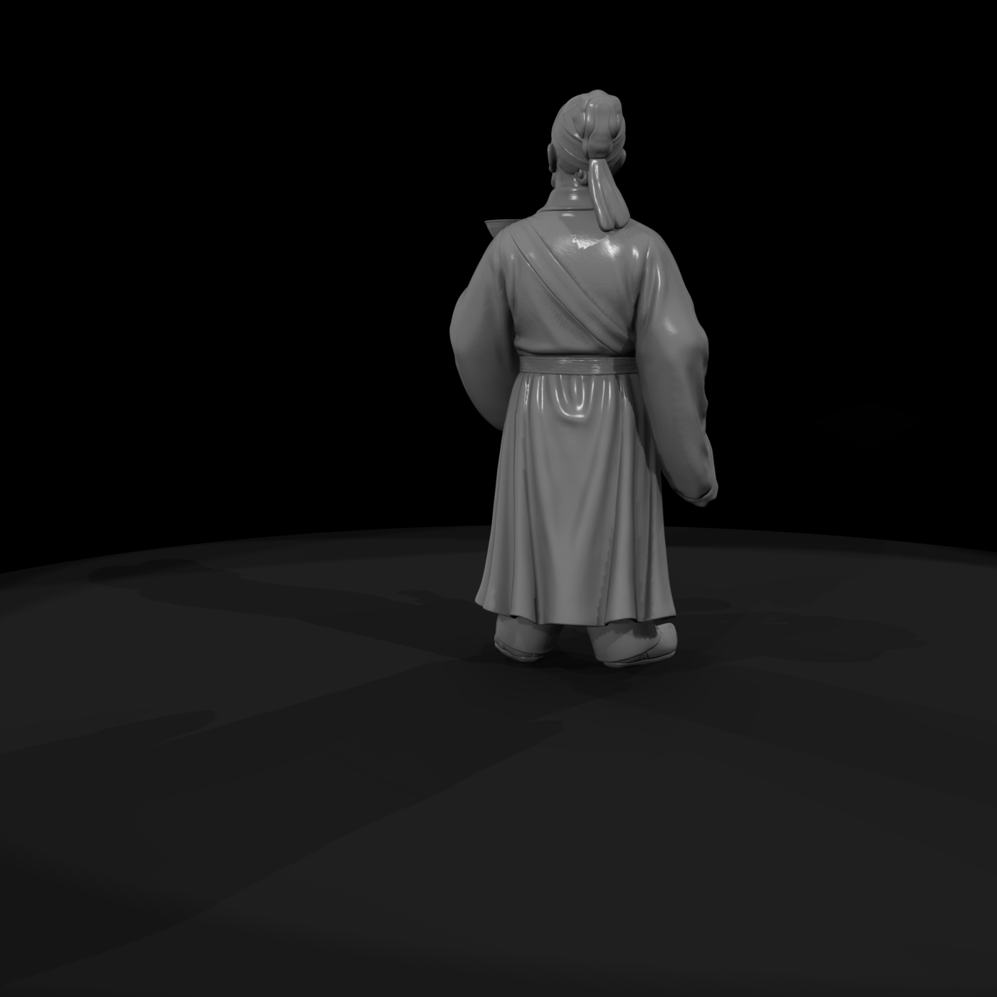 Hist 0064 Historical Li Bai Miniature Figure